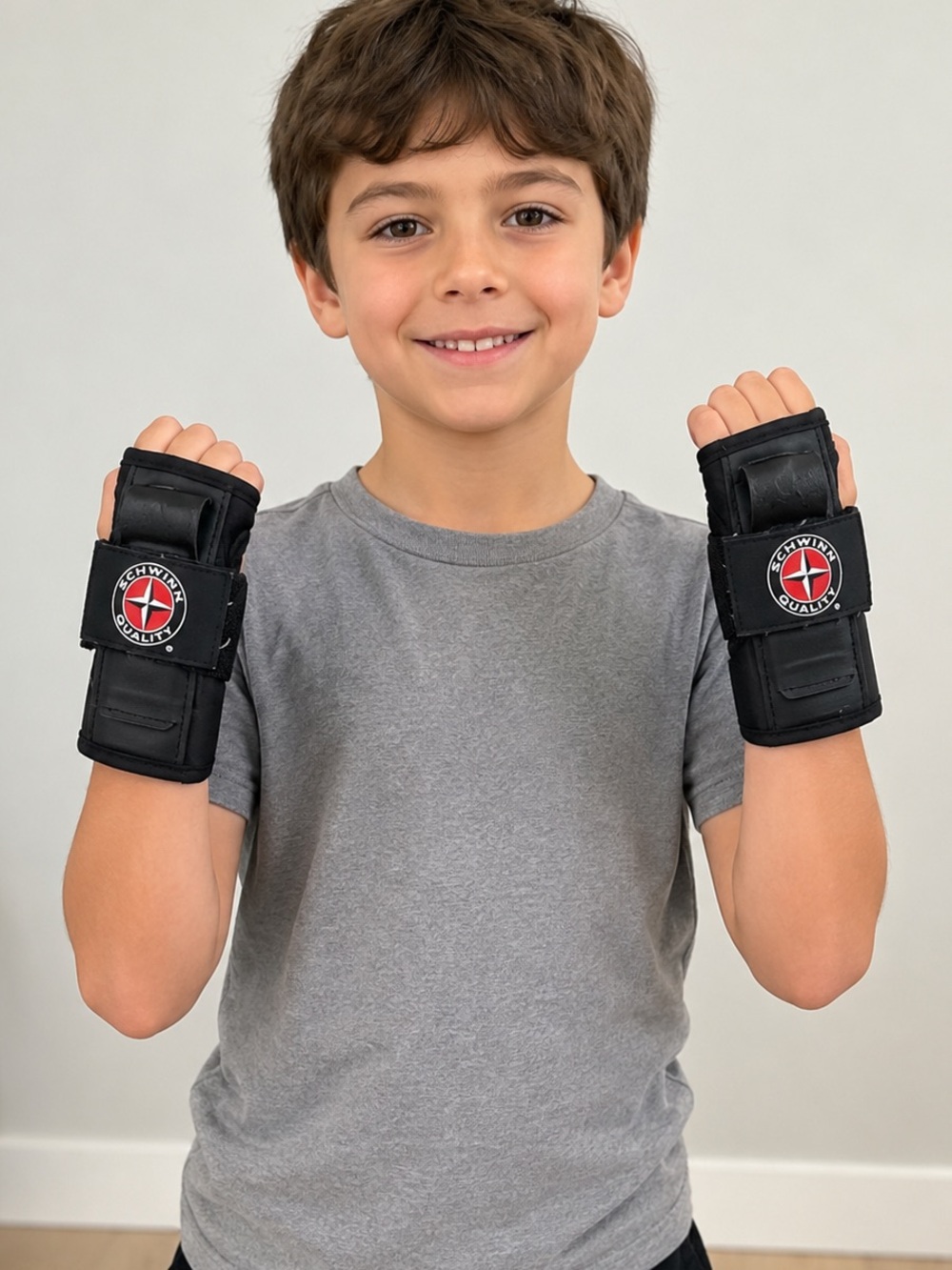 Schwinn Jr. Black Protective Wrist Guards